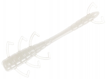 Силиконовая приманка Toirtap Личинка репейника 1,8" - col.10 (Белый), (10 шт.)