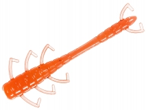 Силиконовая приманка Toirtap Личинка репейника 1,8" - col.15 (Морковный), (10 шт.)