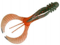 Силиконовая приманка Toirtap Рак-Т 3,2" - col.04 (Машинное масло зелень), (5 шт.)