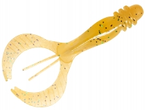 Силиконовая приманка Toirtap Рак-Т 3,2" - col.14 (Медовый с блестками), (5 шт.)