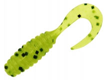 Силиконовая приманка Toirtap Твистер-М 1,6" - col.07 (Шартрез), (10 шт.)