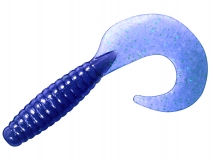 Силиконовая приманка Toirtap Твистер-Т 2,8" - col.17 (Ультрамарин), (5 шт.)