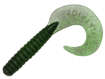 Силиконовая приманка Toirtap Твистер-Т 3,6" - col.05 (Зеленый), (5 шт.)