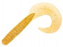 Силиконовая приманка Toirtap Твистер-Т 3,6" - col.14 (Медовый с блестками), (5 шт.)