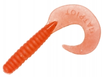 Силиконовая приманка Toirtap Твистер-Т 3,6" - col.15 (Морковный), (5 шт.)