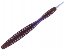 Силиконовая приманка Toirtap Червь-Т 3" - col.01 (Фиолетовый с блестками), (10 шт.)