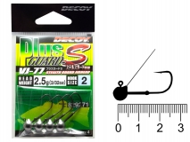 Джиг-головка Decoy Guard Plus S VJ-77, #2, 3/32oz (2,5 г) (4 шт.)