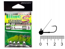 Джиг-головка Decoy Guard Plus S VJ-77, #3, 3/32oz (2,5 г) (4 шт.)