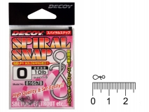 Застежка Decoy Spiral Snap SN-5, #0, (6 шт.)