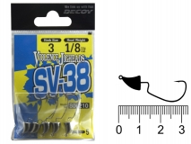 Джиг-головка Decoy Violence Jighead SV-38, #3, 1/8(3,5 г), (5 шт.)