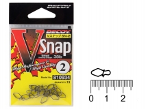 Застежка Decoy V Snap SN-2, #2, (13 шт.)