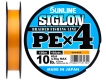 Шнур Sunline Siglon PE x4 #0.6 (0,132 мм), 150 м (оранжевый)
